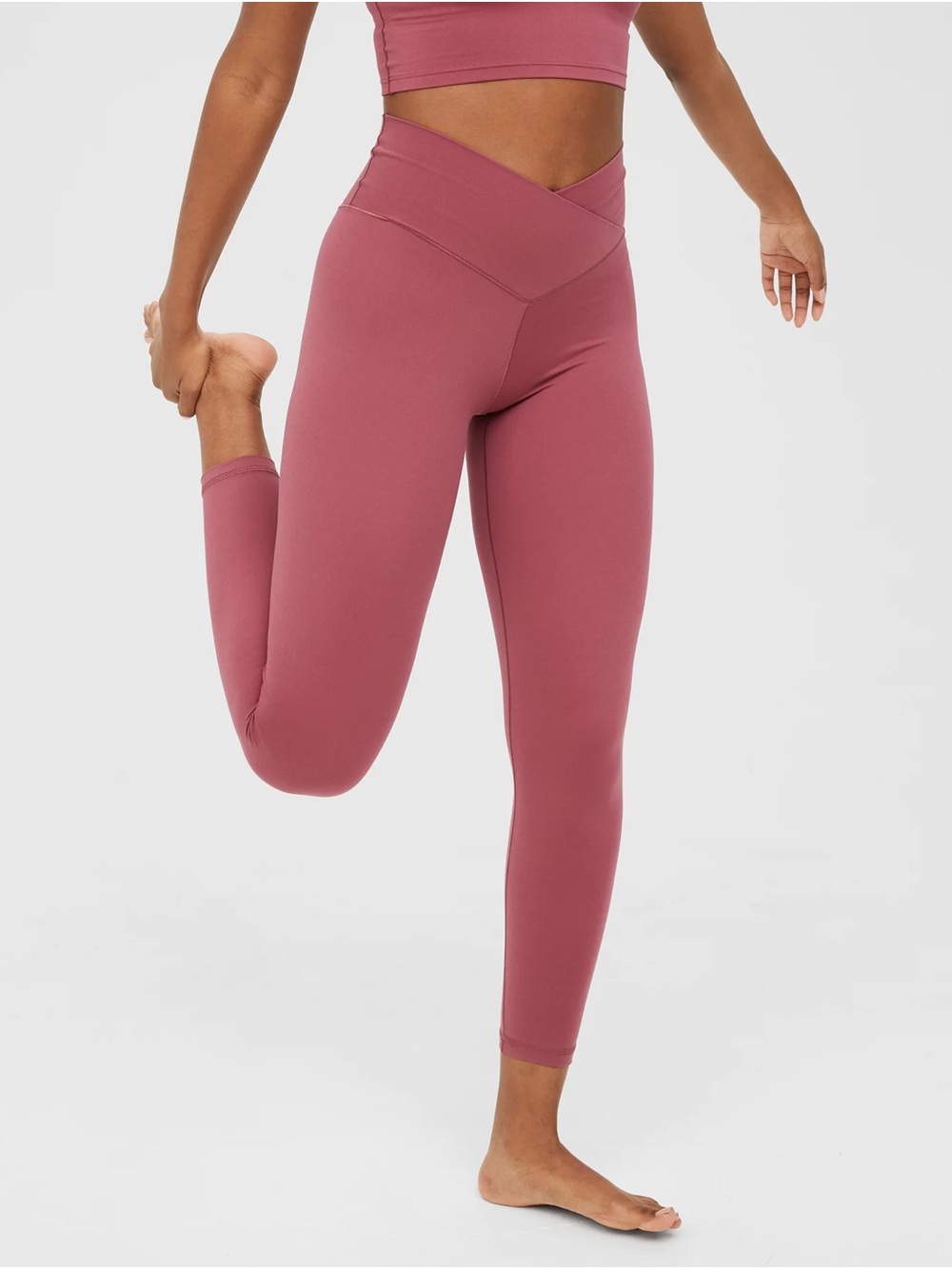 OFFLINE Aerie Real Me High Waisted Crossover Legging
